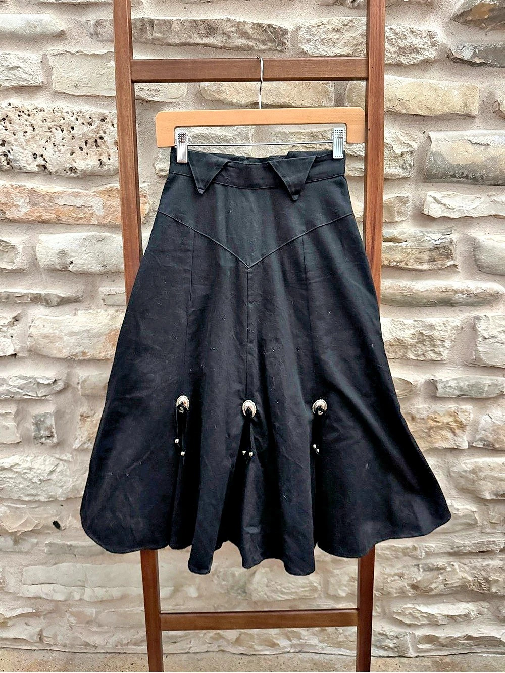 Vintage Circle T western skirt